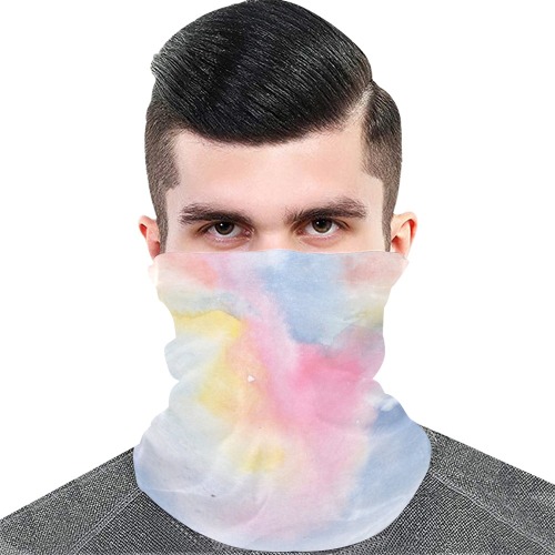 Colorful watercolor Multifunctional Dust-Proof Headwear (Pack of 10)