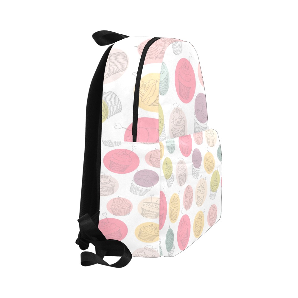 Colorful Cupcakes Unisex Classic Backpack (Model 1673)