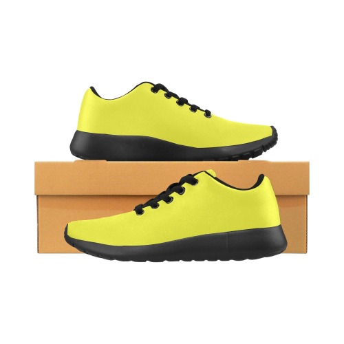 color maximum yellow Men’s Running Shoes (Model 020)