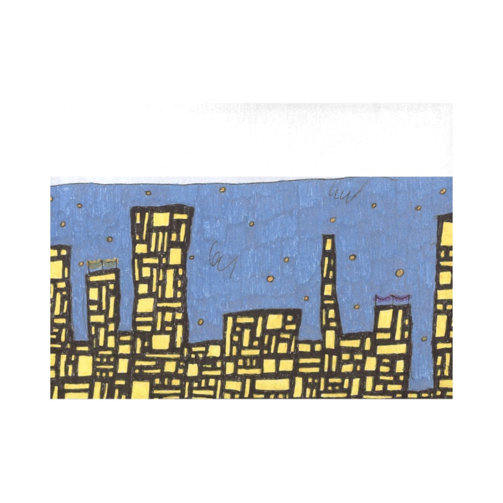 city tovaglia Placemat 14’’ x 19’’ (Six Pieces)