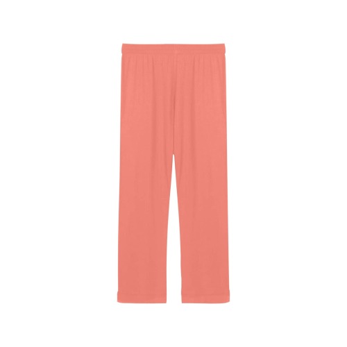 color salmon Women's Pajama Trousers
