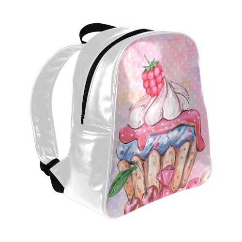 cupcake Multi-Pockets Backpack (Model 1636)