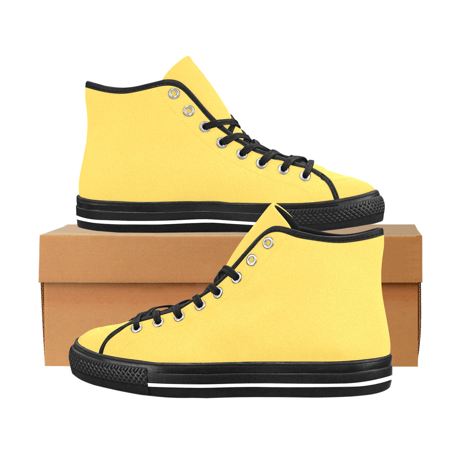 color mustard Vancouver H Men's Canvas Shoes (1013-1)