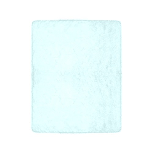 color light cyan Ultra-Soft Micro Fleece Blanket 40"x50"