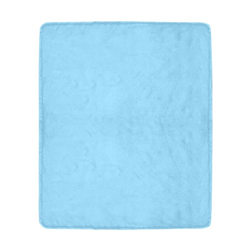 color baby blue Ultra-Soft Micro Fleece Blanket 50"x60"