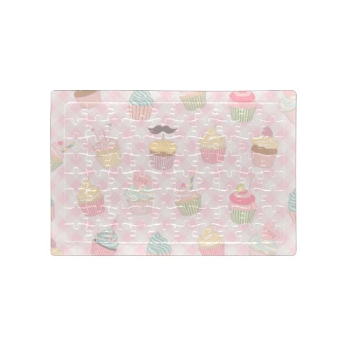 Cupcakes A4 Size Jigsaw Puzzle (Set of 80 Pieces)