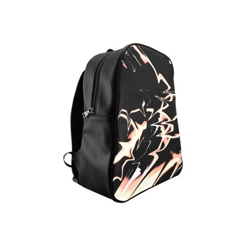 Abstrait Lumière Cuivre School Backpack (Model 1601)(Small)