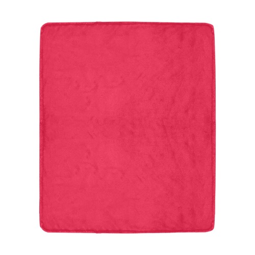 color crimson Ultra-Soft Micro Fleece Blanket 50"x60"