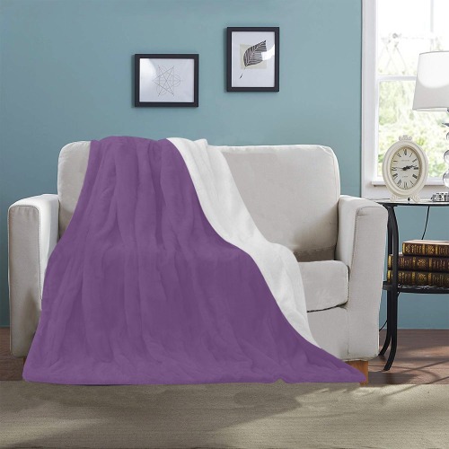 color purple 3515U Ultra-Soft Micro Fleece Blanket 40"x50"