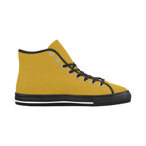 color dark goldenrod Vancouver H Men's Canvas Shoes (1013-1)