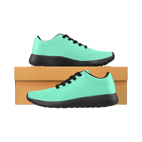 color aquamarine Men’s Running Shoes (Model 020)