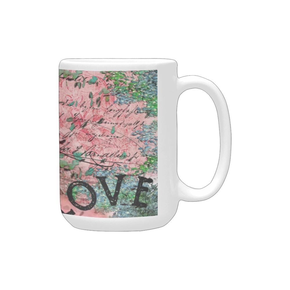 NEW valentine cupid pink 2 regular mug Custom Ceramic Mug (15OZ)