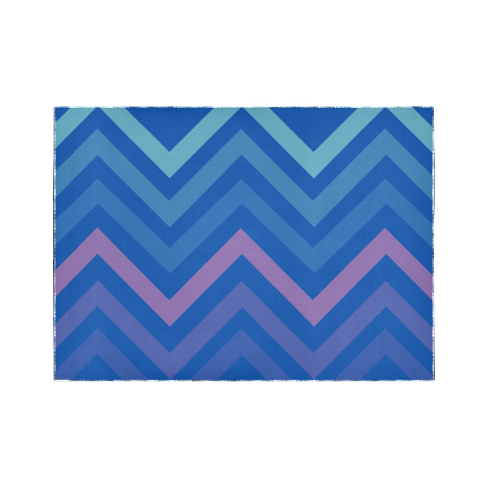 alfombra de salon en azules calidos Area Rug7'x5'