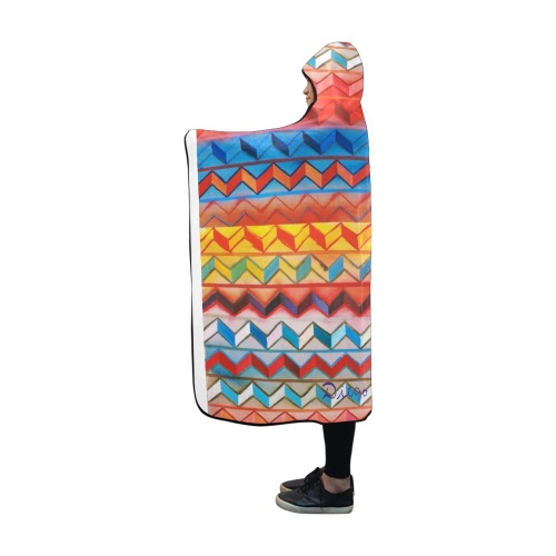 Composition 6 Hooded Blanket 60''x50''