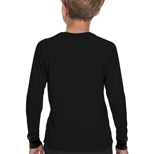 Space Zap Boy Kids' All Over Print Long Sleeve T-shirt (Model T51)