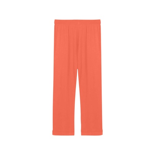color tomato Women's Pajama Trousers