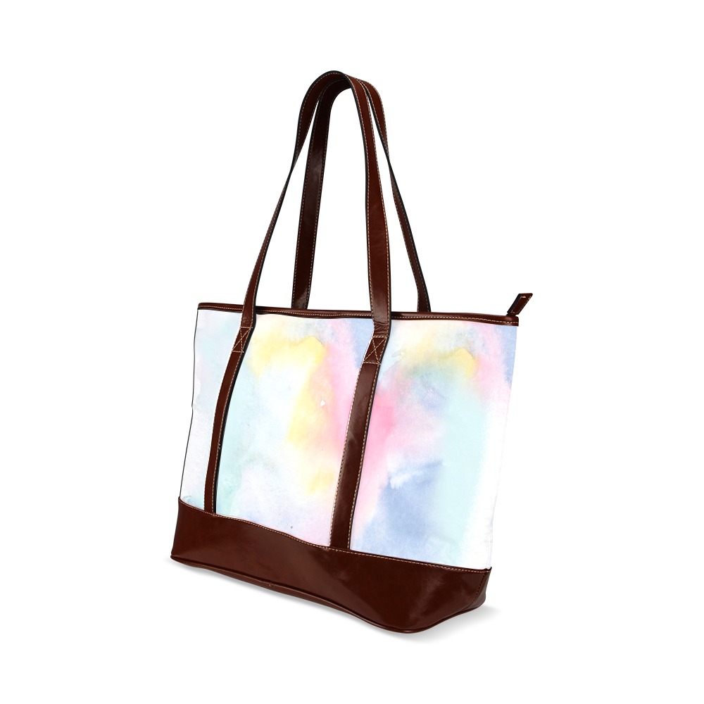 Colorful watercolor Tote Handbag (Model 1642)
