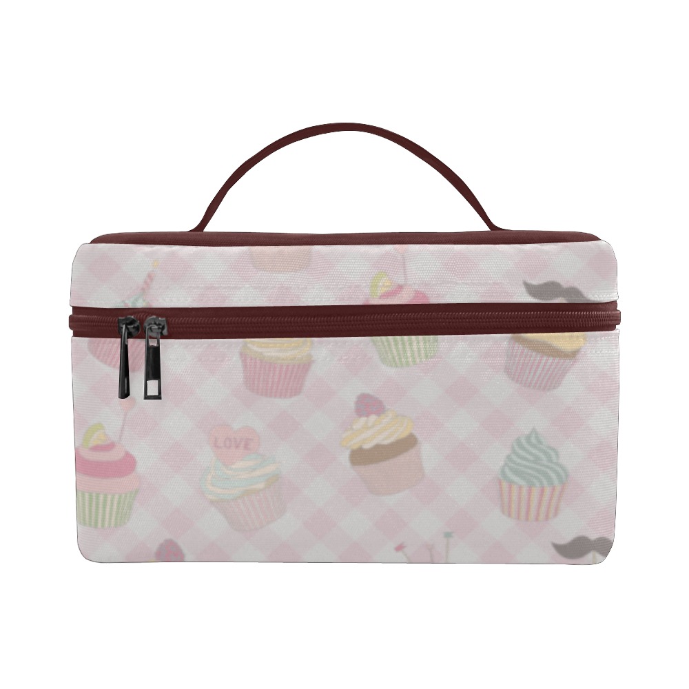 Cupcakes Cosmetic Bag/Large (Model 1658)