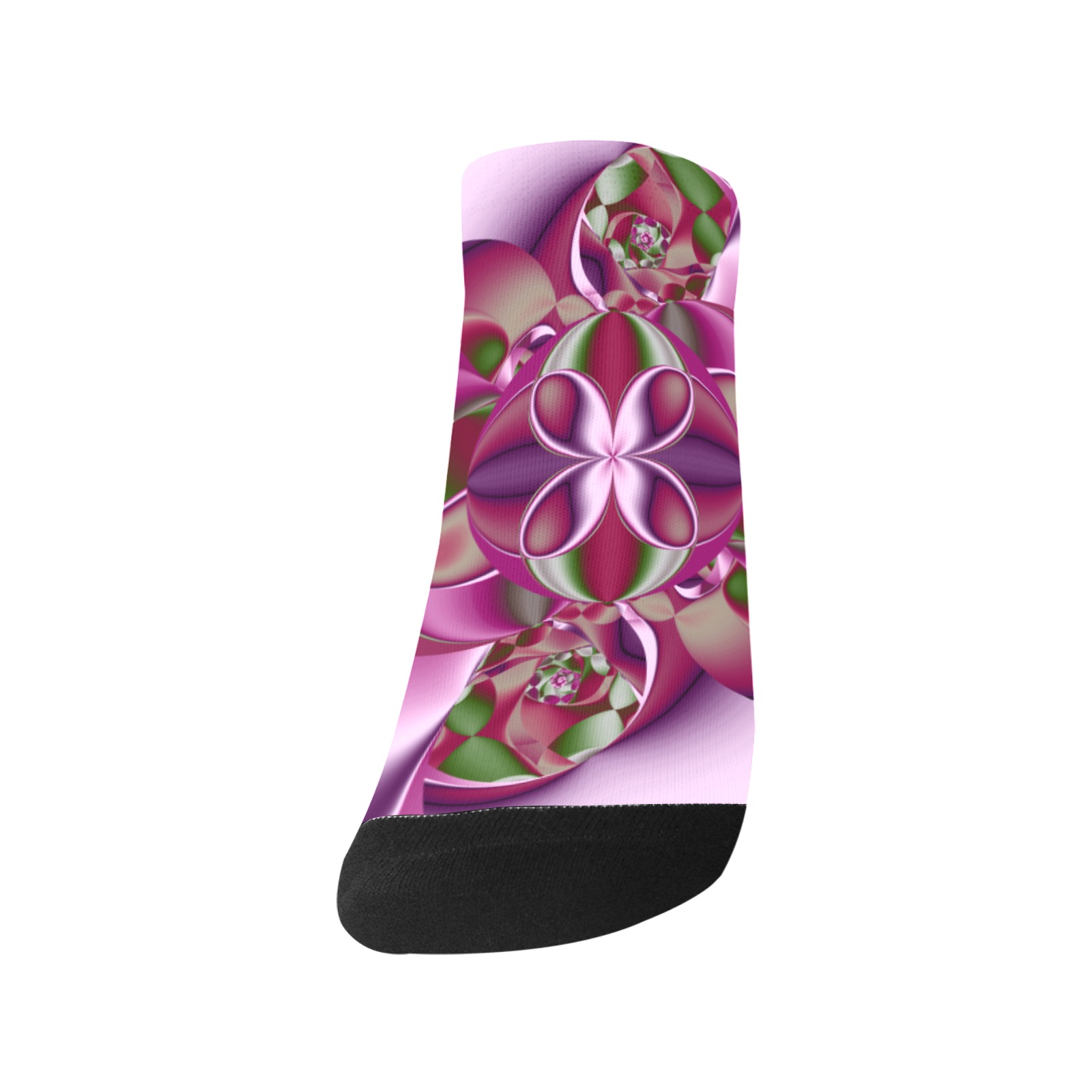 Pink Twirler Women's Ankle Socks
