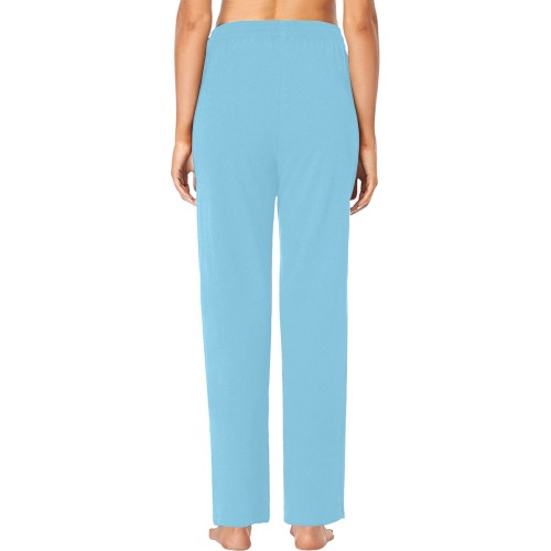 color sky blue Women's Pajama Trousers