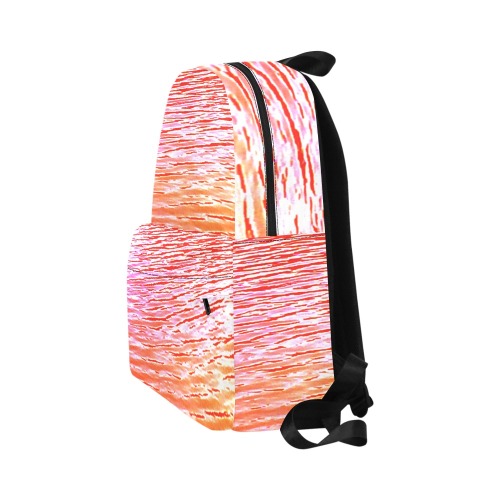 Orange and red water Unisex Classic Backpack (Model 1673)