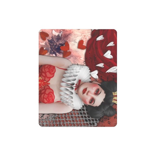 queen of hearts valentine mouse pad Rectangle Mousepad