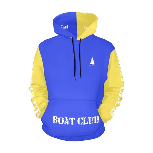 Boat Club All Over Print Hoodie for Men (USA Size) (Model H13)