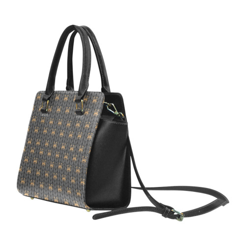 998899 Rivet Shoulder Handbag (Model 1645)