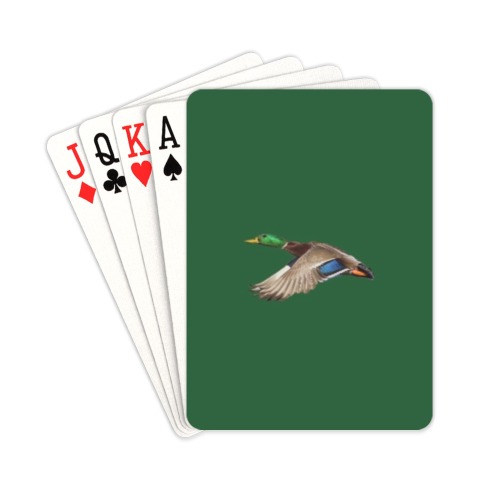 Mallard Duck 2 Playing Cards 2.5"x3.5"