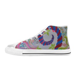 Number Magic Women's Classic High Top Canvas Shoes (Model 017)