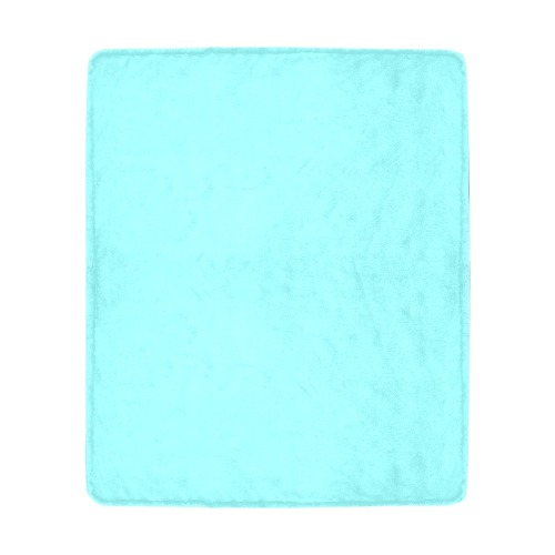 color ice blue Ultra-Soft Micro Fleece Blanket 50"x60"