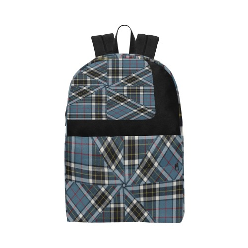 Thompson Blue Tartan Unisex Classic Backpack (Model 1673)