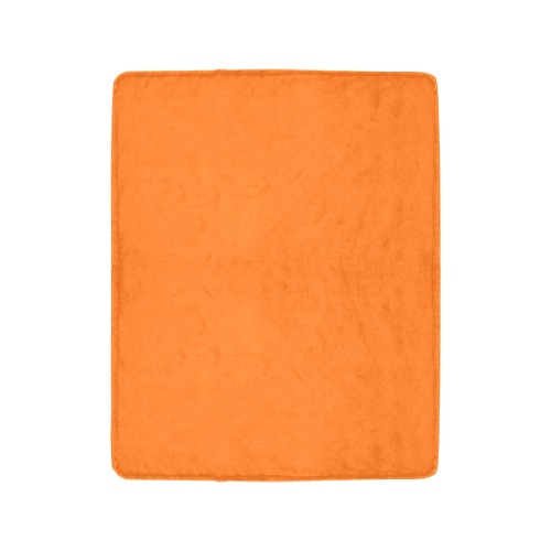 color pumpkin Ultra-Soft Micro Fleece Blanket 40"x50"
