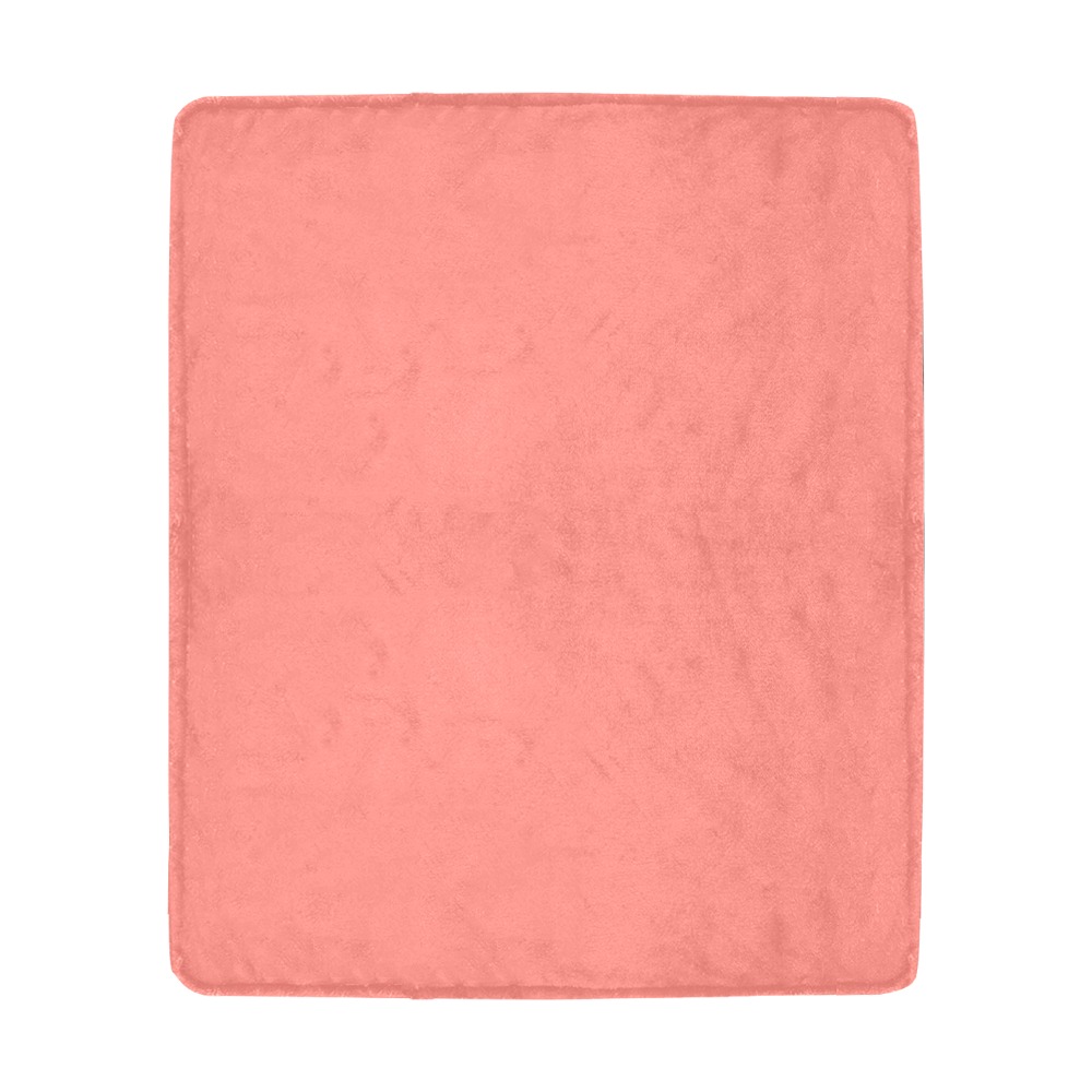 color tea rose Ultra-Soft Micro Fleece Blanket 50"x60"