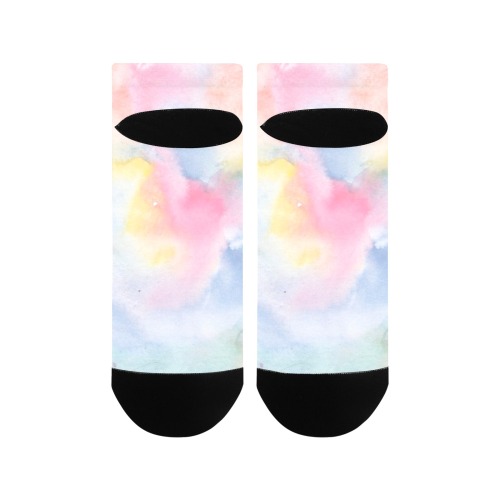 Colorful watercolor Women's Ankle Socks
