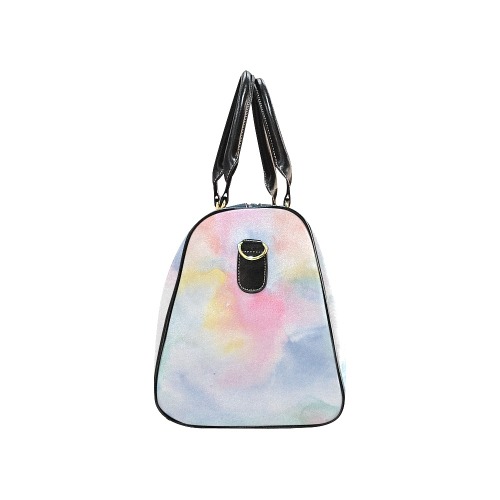 Colorful watercolor New Waterproof Travel Bag/Large (Model 1639)