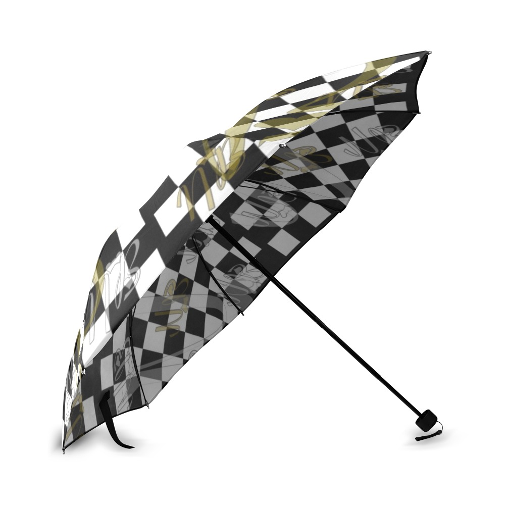 Nb Schach by Nico Bielow Foldable Umbrella (Model U01)