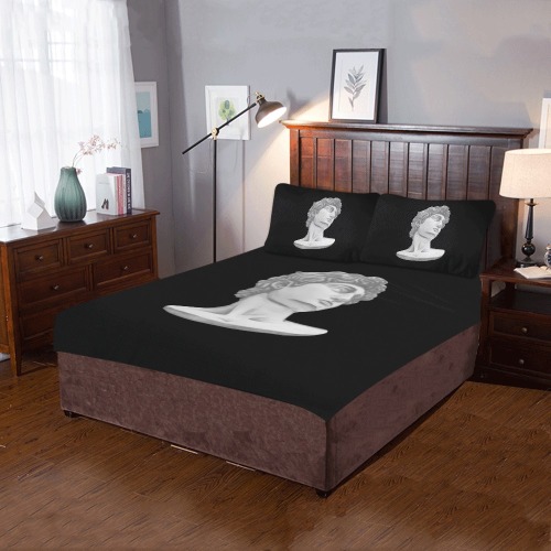 conjunto de cama diseño estatua 3-Piece Bedding Set