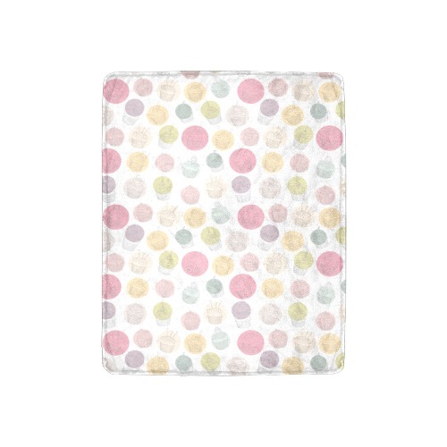 Colorful Cupcakes Ultra-Soft Micro Fleece Blanket 30''x40''