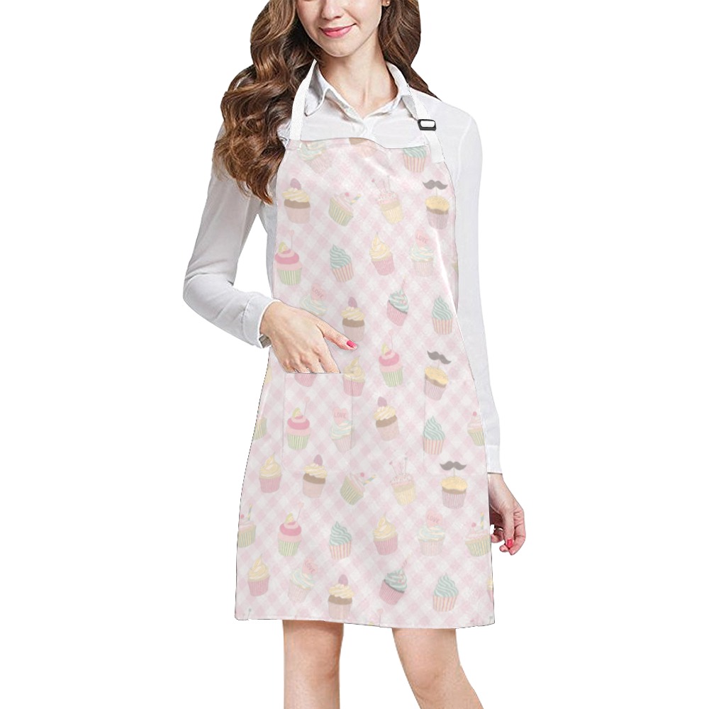 Cupcakes All Over Print Apron