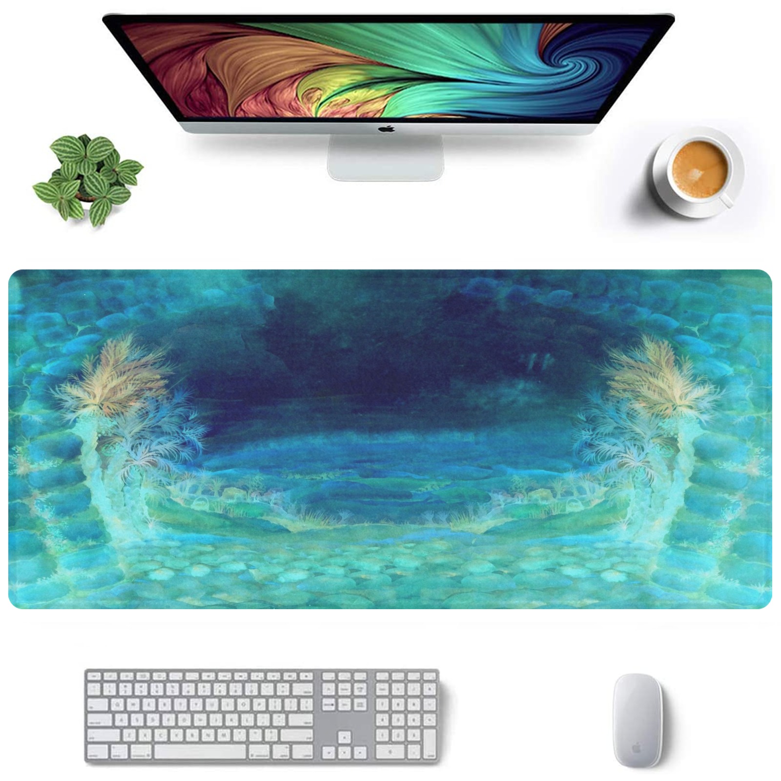 desert 3-35x16 inches Gaming Mousepad (35"x16")