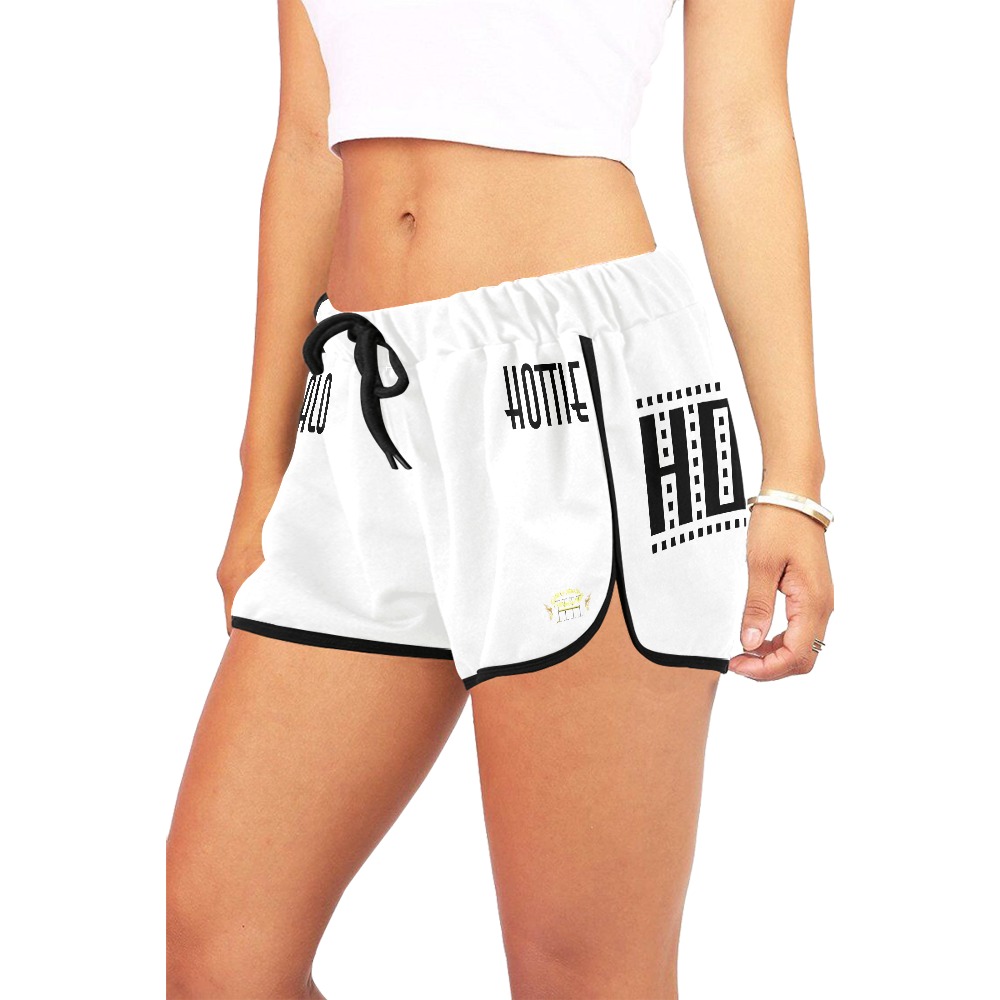 Nova Box Me Babe Shorts Women's All Over Print Relaxed Shorts (Model L19)