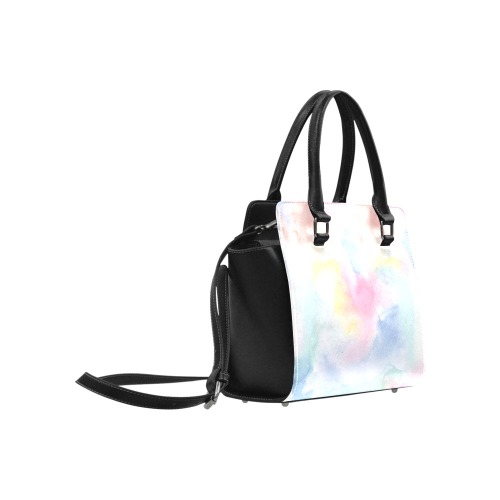 Colorful watercolor Classic Shoulder Handbag (Model 1653)