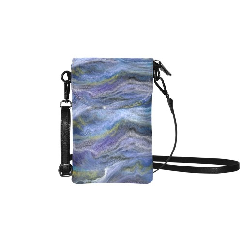 blue waves Small Cell Phone Purse (Model 1711)