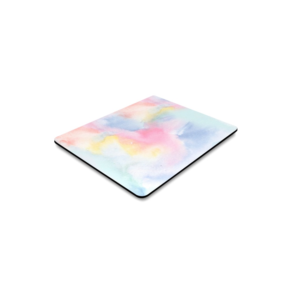 Colorful watercolor Rectangle Mousepad