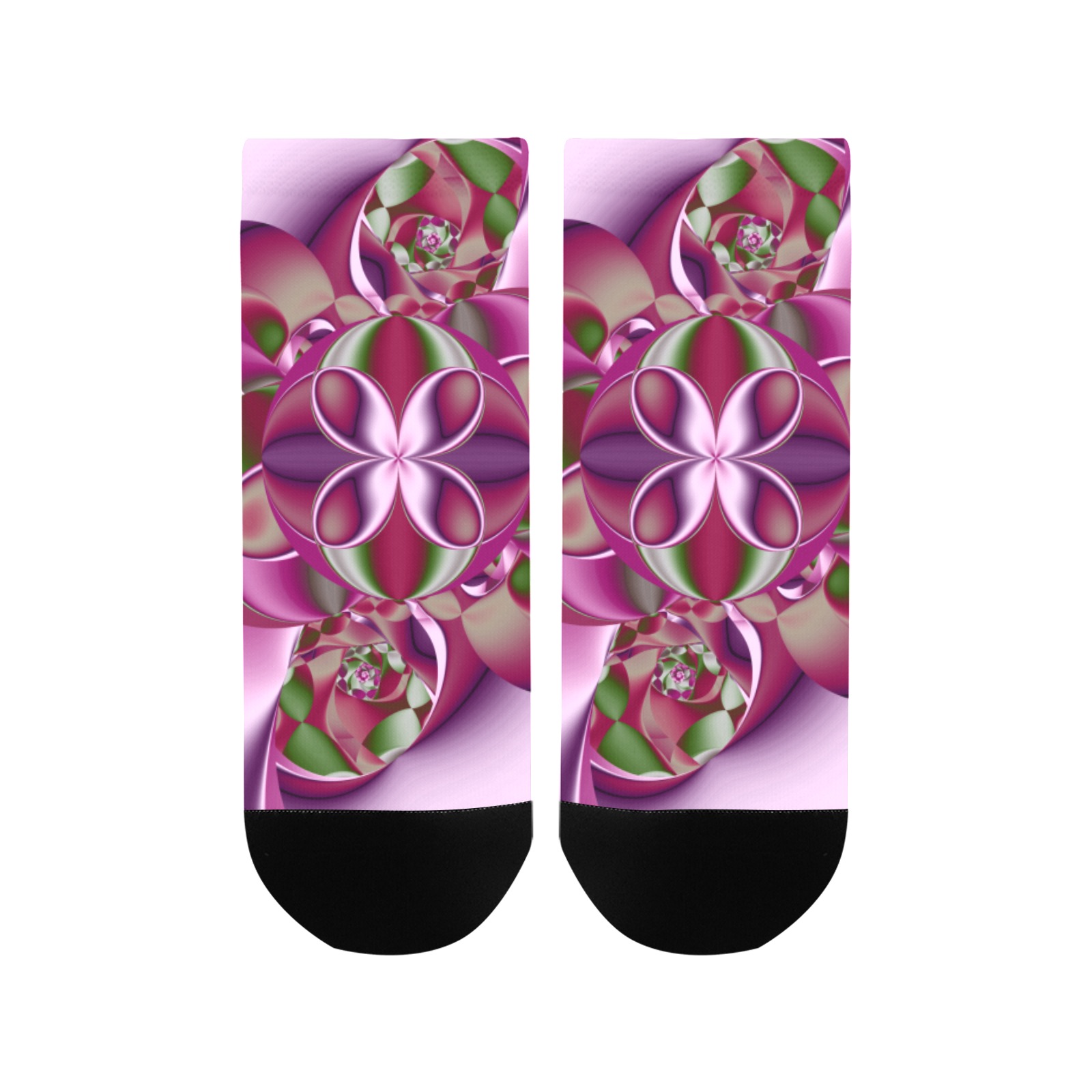 Pink Twirler Women's Ankle Socks