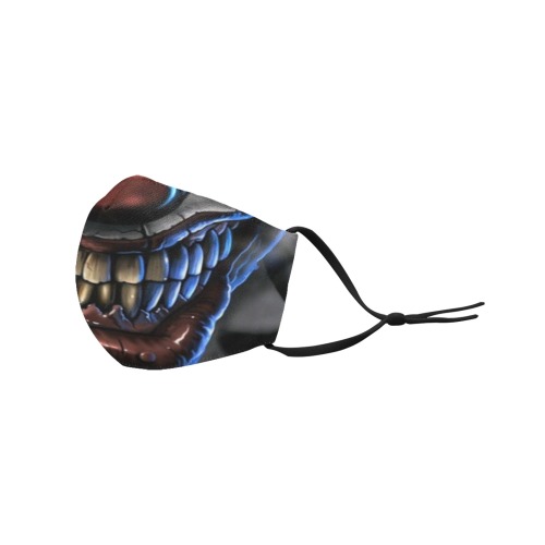 Mask of a Clown 3D Mouth Mask with Drawstring (Pack of 5) (Model M04)
