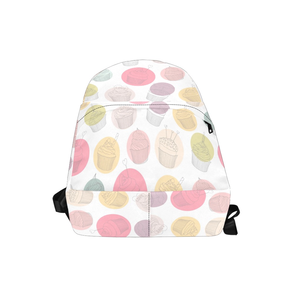 Colorful Cupcakes Unisex Classic Backpack (Model 1673)