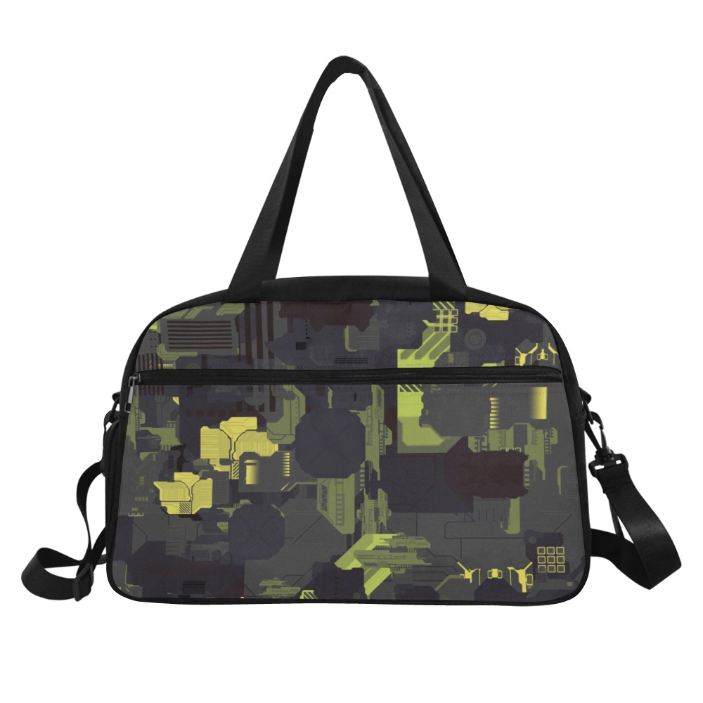 Urban Camouflage Fitness Handbag (Model 1671)