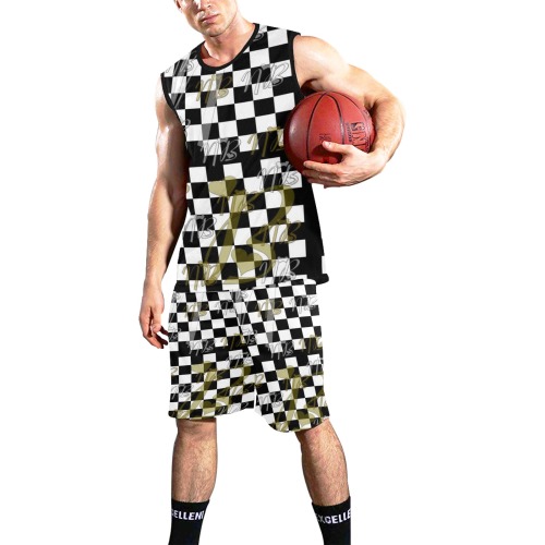 NB Schach by Nico Bielow All Over Print Basketball Uniform